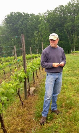Jim with the Merlot