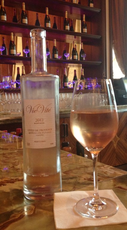 Rosé at The Champagne Bar