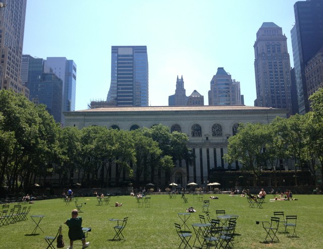Saturday in Bryant Park