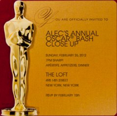 The Oscar® Collection by Marc Friedland - Evite Postmark