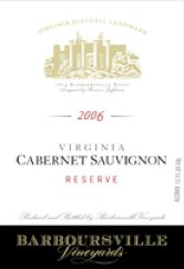Barboursville Cabernet Sauvignon Reserve